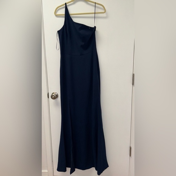 dress the population amy one shoulder gown Amazon.com: Dress the Population Women's Amy Asymmetrical Crepe Maxi Dress, Black, XX-Small : Clothing, Shoes & Jewelry